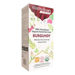 Cultivator's Organic Herbal Hair Color - Bourgogne 100g (LESS WASTE, neuf)