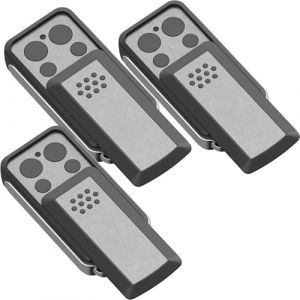 114253 Ouvre-portail de garage, t&eacute;l&eacute;commande coulissante motoris&eacute;e, t&eacute;l&eacute;commandes de portail pour AVIDSEN 114253 104257 104251, compatible avec les marques Avidsen Extel (3 stuck) (FuFangShangMao, neuf)