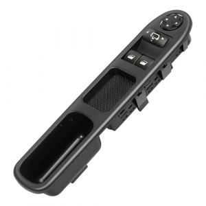 GraceGalaxy Bouton Leve Vitre pour Peuge0t 207 SW WK WA WC 1.4 1.6 RC Turbo VTi HDi 6554 PZ 6554 QA 9654859677 96548596XT (GraceGalaxy, neuf)