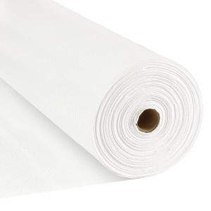 ENGYNC Nappe Papier Rouleau de Nappe Blanche Jetable Effet Tissu en Intiss&eacute; Rouleau Spunbond Blanc 1,20 m x 20 m Id&eacute;al pour Anniversaire F&ecirc;te D&eacute;coration Jardin Mariage No&euml;l (Magician's Hat., neuf)