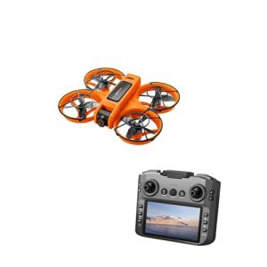 LKHLTBF Nouveau Drone S156 4k Professionnel HD, cam&eacute;ra Grand Angle, WiFi FPV, rc, Maintien en Hauteur, h&eacute;licopt&egrave;re, Grand &eacute;cran, quadricopt&egrave;re Pliable, Jouets,A,Dual Battery (AOPMLR, neuf)
