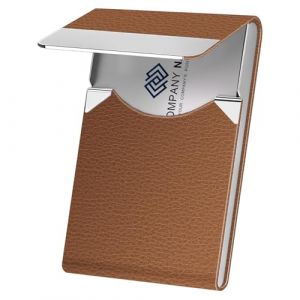 DMFLY Porte-cartes de visite en cuir synth&eacute;tique de luxe et multi-cartes, porte-cartes de visite, porte-cartes de cr&eacute;dit, d'identit&eacute; pour homme et femme &ndash; Gardez vos cartes de visite propres, B (Fast Media Ships From USA, neuf)