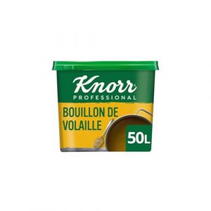 KNORR Bouillon de Volaille en P&acirc;te 1 kg &ndash; Base culinaire concentr&eacute;e pour sauces, soupes et plats mijot&eacute;s (Wine And More, neuf)
