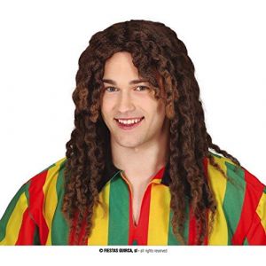 Fiestas Guirca Brown Dreadlocks WIG - Box (FancyDressForAll, neuf)