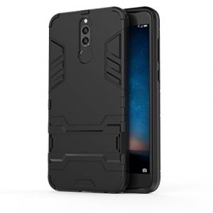 Coque pour Huawei Mate 10 Lite, CHcase 2 en 1 Armour hybrides double couche Armure Defender TPU + PC Hard coques Case Cover avec kickstand pour Huawei Mate 10 Lite -All Black (hyhkj, neuf)