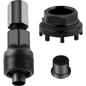 UNIANE Extracteur de manivelle de v&eacute;lo, extracteur de manivelle de v&eacute;lo, outil de verrouillage de v&eacute;lo 42 mm, outil de p&eacute;dalier de v&eacute;lo avec 8 niveaux de roulement int&eacute;rieur pour de nombreux types de (Verified Charm, neuf)
