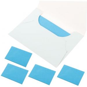 Mikikit 250 pi&egrave;ces Absorbantes Huile Visage P&acirc;te de Bois Papier Matifiant Portable Contr&ocirc;le S&eacute;bum de Nettoyage L&eacute;ger et Pratique (Famidago, neuf)