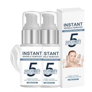 Crème Anti-Rides 5 Secondes,Crème Anti-Rides Instantanée,Wrinkle Power,Creme Liftante Anti Ridés Instantané,Combleur De Ridés Immediat,Filling Effet Immédiat,Creme Hydratante Visage Homme Femme (2) (BaiYuZ, neuf)