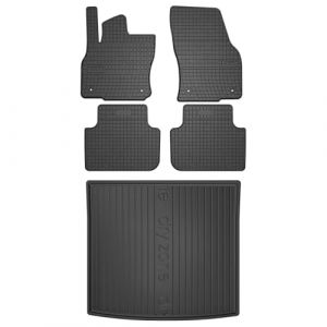 MOTOS Kit de tapis de voiture et de tapis de coffre en caoutchouc pour Audi Q3 Sportback depuis 2019 Am&eacute;liorez votre confort de voyage avec tapis antid&eacute;rapant voiture ElToro- Tapis de sol voiture tous (MOTOS EU, neuf)