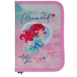 Theonoi Trousse &agrave; crayons en forme de cheval - 2 compartiments - Trousse &agrave; deux &eacute;tages - Cadeau pour fille, sir&egrave;ne, Trousse &agrave; crayons (Theonoi, neuf)