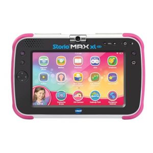 VTech - Storio Max XL 2.0 Rose, Tablette Enfants Tactile, &Eacute;ducative et S&eacute;curis&eacute;e avec Grand &Eacute;cran Couleur, WiFi, Android, Appareil Photo, Cadeau Enfant de 3 Ans &agrave; 11 Ans - Contenu en Fran&ccedil;ais (EdLuX, neuf)