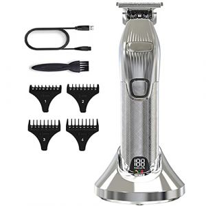 Tondeuse Cheveux Professionnelle, Tondeuse &agrave; cheveux professionnelle sans fil, tondeuse &eacute;lectrique for hommes, puissante machine de coupe de cheveux, ensemble de coupe de cheveux avec base de chargeur (nanfengxianluoleixiaoshoubu, neuf)