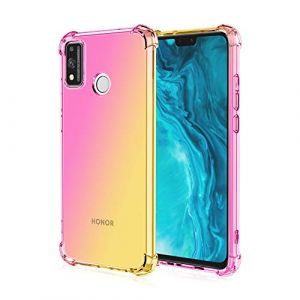 HUANGTAOLI Coque Compatible avec Honor 9X Lite, D&eacute;grad&eacute; de Couleur Coque Silicone Mince en TPU Souple Antichoc Bumper Etui Housse pour Honor 9X Lite (gogoindustry, neuf)