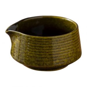 Gralara Matcha Bowl Ustensiles Chawan pour fouetter le bol de thé en porcelaine artisanale pour les amateurs de thé au tara, Jaune (GUOHUII, neuf)