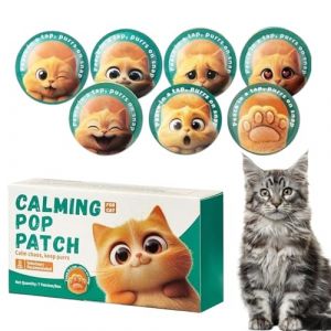 qokeeu Diffuseur apaisant avec phéromones de chat, évaporateur de phéromones apaisantes pour animaux domestiques, chats persistants, aromathérapie pour la maison, les voyages, le lit pour chat (jinzlisk, neuf)