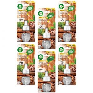 Air Wick Lot de 6 Recharges &eacute;lectriques de parfum aux huiles essentielles - Cannelle (Stock Bureau Maison Bien-&ecirc;tre, neuf)