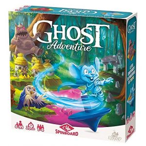 Buzzy Games Ghost Adventure Jeu de soci&eacute;t&eacute; - Jeu coop&eacute;ratif - &agrave; partir de 8 Ans - Version fran&ccedil;aise (MNVS, neuf)