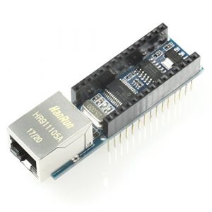 Paradisetronic.com Ethernet Shield, Extension pour Arduino Nano avec ENC28J60, RJ45, par Exemple pour Applications de Serveur Web, IOT (Paradisetronic DE, neuf)
