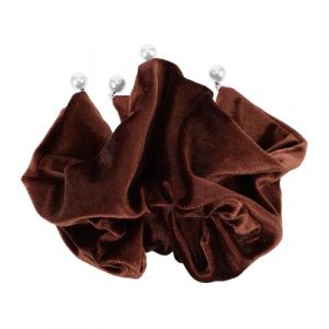 OSOLADY Jumbo Velvet Scrunchies Pour Femmes Élastiques Velours Extra-larges Pour Cheveux Épais Accessoires Capillaires Bandes De Cheveux Douces Et Confortables (Yunomiy, neuf)