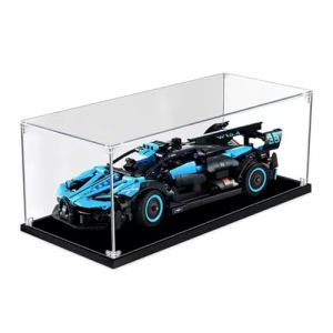 1 pièce 35x15x15cm Vitrine en Acrylique Transparente Anti - poussière 3mm, Grande Boîte de présentatio pour Lego 40499 42151 42153 42162 42173 42184 Modèles de Voitures 1/18 (KK Department Store Studio, neuf)