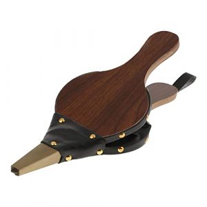 Soufflet pour po&ecirc;le &agrave; bois | Buse en fonte soufflante &agrave; air, op&eacute;ration manuelle, durable en bois massif pour barbecue, chemin&eacute;e, barbecue Halatua (Yanneli, neuf)