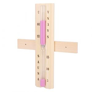 Riuulity Sablier de Sablier de Sauna en Bois de Haute qualit&eacute;, Minuterie de de 15 Minutes de Conception Simple pour Salle de Spa de Sauna, Bureau (Naidey, neuf)