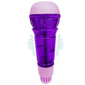Microphone &eacute;cho pour Enfants, Microphone Jouet Enfant Micro Enfant Chanter 9.5 x 3.5 Pouces Micro sans Fil pour Fille Gar&ccedil;on 2 3 4 Ans (Violet) (LIHUILOO LIMITED, neuf)