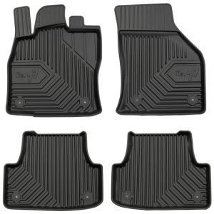 MOTOS Tapis de sol caoutchouc pour Audi A3 Sportback 8V 2013-2020 Améliorez Votre Confort de Voyage avec Le tapis noir antidérapant Auto No.77- tapis voiture Tous Temps pour Voiture, Protection Contre (MOTOS EU, neuf)