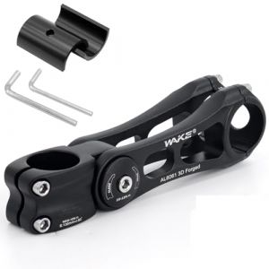 CYSKY Potence de Vélo Universelle 31,8mm et 25,4mm réglable ± 90 Degrés 90mm 110mm 130mm 145mm Potence VTT Potence de vélo Riser Potence Courte pour VTT Vélo de Route BMX Vélo de Ville Vélo (130mm) (CYSKY SHOP, neuf)