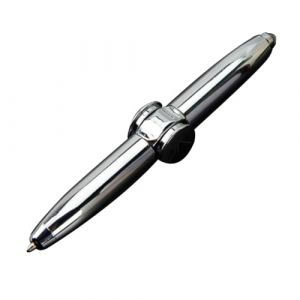 Stylo Fidget Stylo en Rotation avec Lumière LED Multi-fonctionnalités Aide À Souligner Le Réducteur Aide À Penser Le Stylo À Bille Anti-Stress Anxiété. (yongjingduo, neuf)