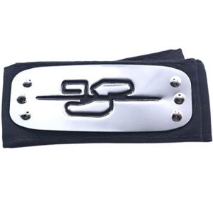Kraja Ninja Bandeau léger pour la tête, Konan Akatsuki Konoha avec blason Naru Konan, plaque frontale Cosplay acessorio Konan (Konan) (SuperDreamStore SDS, neuf)