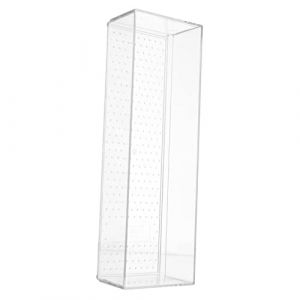 NOLITOY Boîte Rangement Tiroir Plateau De Maquillage Clair Produit Argenterie Rose Bricolage Cube Organisateur De Tiroir à Cosmétiques Grand Organisateur De Maquillage Palette Plastique (M.Meteorite, neuf)