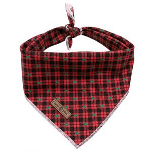 Bandana de No&euml;l pour Chien de Lionet Paws pour Chiens Petits, Moyens et Grands, Foulard pour Chat et Chien, Bavoir en Triangle pour Fille ou Gar&ccedil;on (lionet paws, neuf)