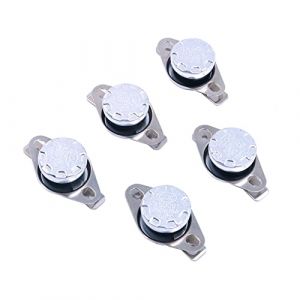 DollaTek 5-Pack KSD301 100 Degrés Centigrade Thermostat Interrupteur de Contrôle Thermique 250V 10A Normalement Fermé NC Thermostat Interrupteur de Température (DollaTek, neuf)