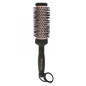 DESSANGE - Brosse Brushing Aérée - Revetement Ceramique - Diamètre 35mm - Belle Ondulation - Cheveux Mi-long a Longs - Sechage Rapide - Antistatique (La Brosse et Dupont, neuf)