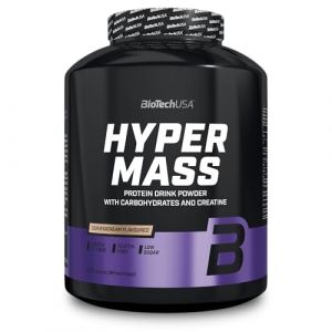 BioTechUSA Hyper Mass | Prise de masse avec mélange de glucides et de protéines | Créatine micronisée | Sans gluten, 2.27 kg, Cookies & cream (Musculation-Sport&Santé, neuf)