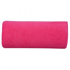 TOUISEDGI 10 Colors Salon Hand Rest Cushion Detachable Washable Nail Art Soft Sponge Pillow for Manicure Nail Treatment (Rose Red) (Bijun Shop, neuf)