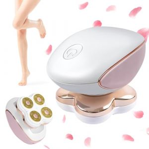 Épilateur facial pour femme, épilateur pour les zones intimes, 4 en 1, épilateur pour le visage pour femme, épilateur pour le visage pour femme, épilateur pour le visage pour femme, rasoir pour le (CYHQ-EU, neuf)