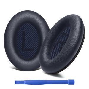 AK Coussinets pour Bose QuietComfort 35 & QC 35 II, Coussinets de Remplacement avec Cuir Souple et Mousse Acoustique pour Bose QC 35II/35/15 QC2/AE2 (YouYiBai, neuf)