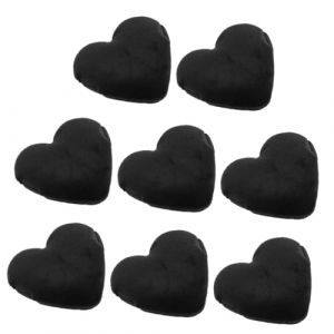 OATIPHO 8 Pièces Houpette de Maquillage Forme de Cœur de Éponges à Puff à Loose Outil Pratique et Réutilisable pour Parfait (Tsun Ki-sung, neuf)