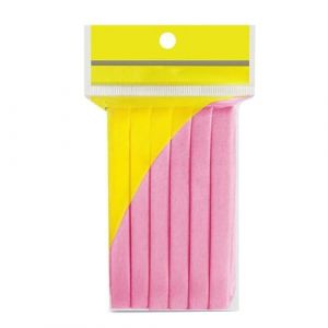 Dioche &Eacute;ponge Faciale Portable, Exfoliante et R&eacute;utilisable, Bouffante de Nettoyage en Profondeur, Soins Doux pour la Peau, pour Tous les Types de Peau, 12 Pi&egrave;ces (PINK) (Vertigo eu, neuf)