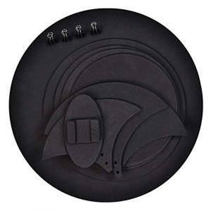 Cocoarm Drum Mute Drum Pad, Tampons de Pratique de Tambour en Mousse de Caoutchouc 10pcs Ensemble de tampons de Batterie, Tampons de Silencieux de Pratique de Batterie Silent (cnyolee, neuf)