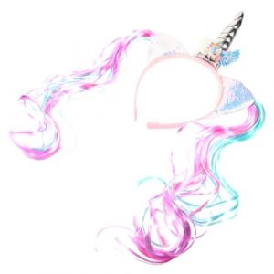Holibanna Bandeau Corne De Licorne En Plastique Bandeau Cheveux Licorne Fée Licorne Fibre Chimique Costume De Licorne Bandeau Pvc (Qiysangi, neuf)