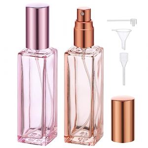 Segbeauty Vaporisateur Parfum, 2 Pi&egrave;ces 20ml Vaporisateur de Sac Rechargeable, Parfum de Poche pour Date, Travail, Vacances (Orange, Rose) (Seg-Beauty, neuf)