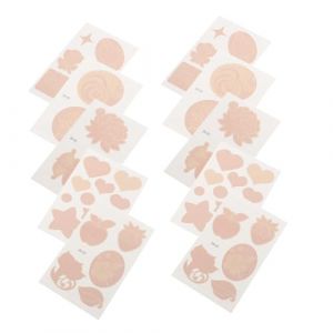Healvian 10feuilles Faux Tatouages Pour Femmes Tatouages Temporaires Réalistes Autocollants Style Ange Articles De Spa Pour Fêtes Entre Filles Temporaires Pour Adultes (Le Sengyu, neuf)