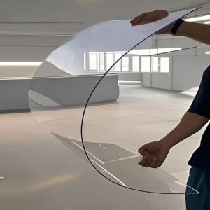 Plaques de Polycarbonate Transparent Feuille,Couverture de Toit,ransparents résistants aux intempéries, pour Extérieur Abri Protection Contre La Pluie et UV,Auvent,Panneau de Remplacement pour Toit (brand-yurstcggh-跟卖购买投诉, neuf)