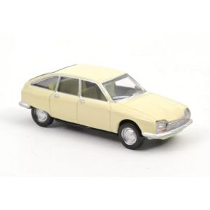 OPO 10 - Voiture Miniature Compatible avec Citroën GS 1970 échelle 1:64 3 inches 7,5cm Norev - Beige 191514 (easy-shop-express, neuf)