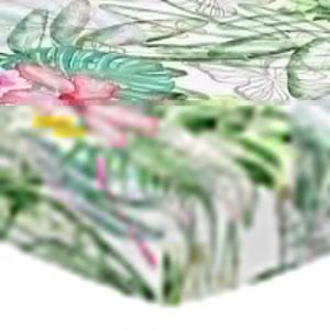 Odot Drap Housse pour Lit Bébé à Motif Plantes Nordiques, Drap Housses Enfant en Microfibre Doux Respirant, Protège Matelas Compatible pour Berceau, Couffin et Nacelle (Papillon,70x140cm) (Odot, neuf)