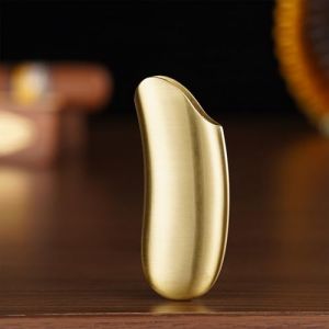 Miaoyak Coque en m&eacute;tal durable finition chrom&eacute;e pour petit Bic J5 J25, fabriqu&eacute;e en alliage de zinc, briquet non inclus. (JiHengUS, neuf)