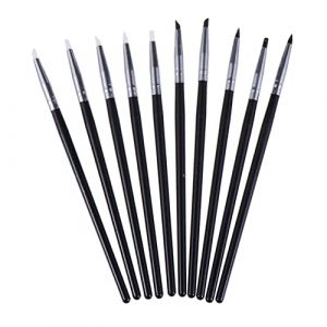 SAFIGLE 10 Pièces Stylo à Embosser Pour Manucure Kit De Stylets Pour Ongles Stylo De Traçage Pour Ongles Outil à Pointiller Pour Kit De Nail Art (Grand Di, neuf)